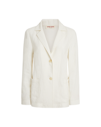 Veste Grace en soie - Ivory