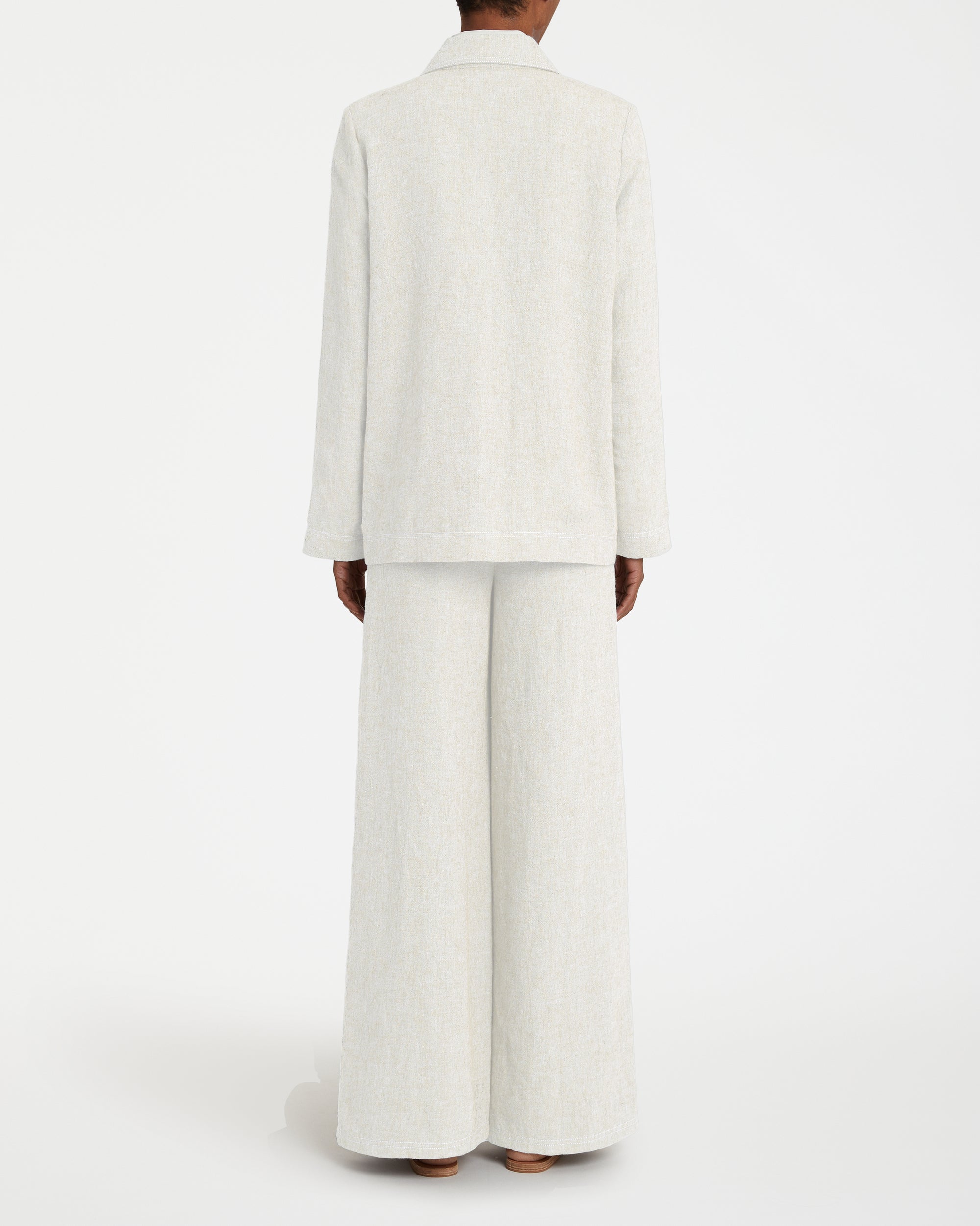 Veste Grace en soie - Ivory