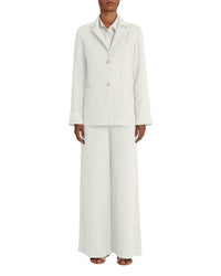 Veste Grace en soie - Ivory