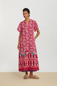 RECO PRIX : 135 // Guava Kaftan Ramasita Fuchsia