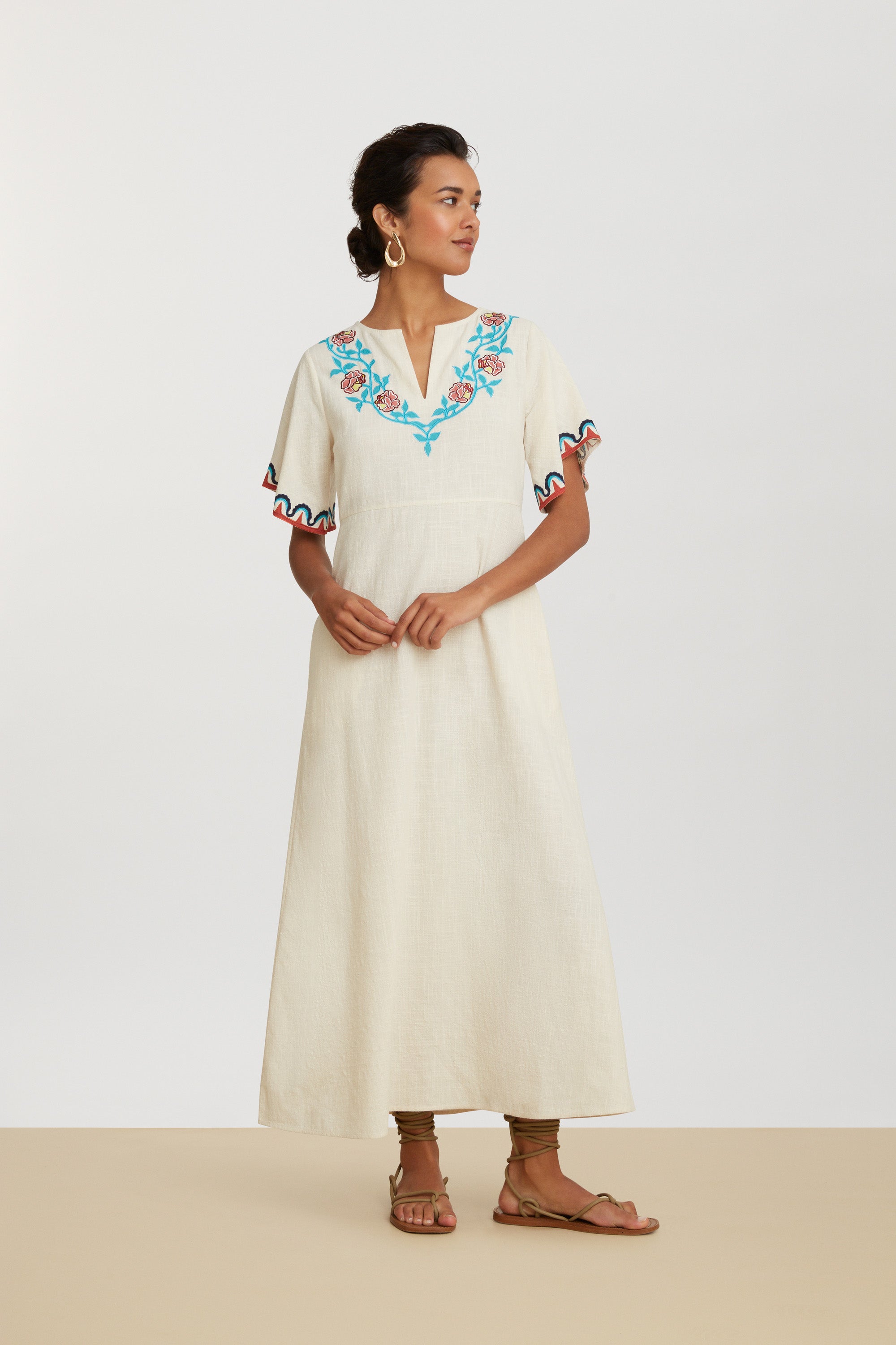 RECO PRIX : 162,5 // Guava Kaftan Ivory