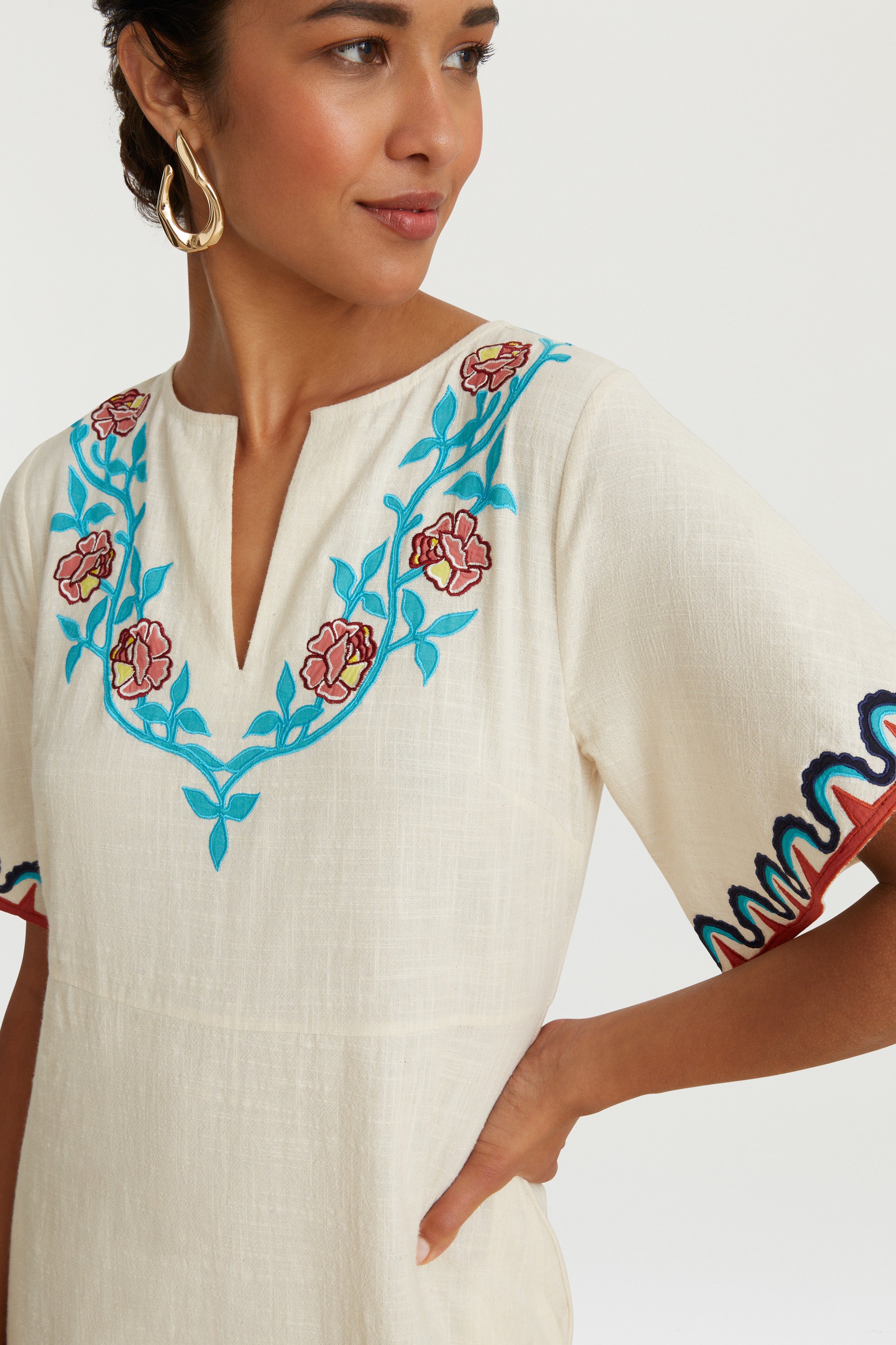 RECO PRIX : 162,5 // Guava Kaftan Ivory
