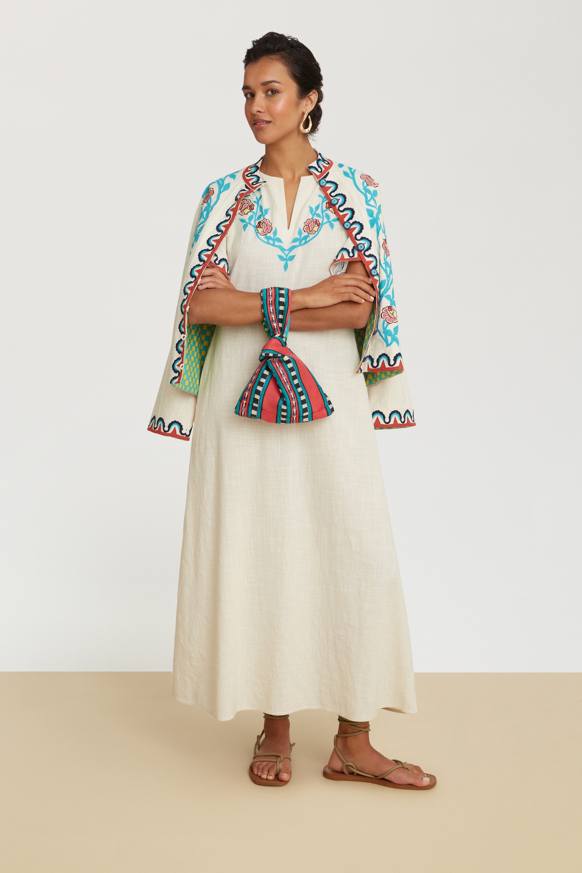 RECO PRIX : 162,5 // Guava Kaftan Ivory