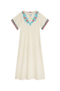 Guava cotton kaftan - Neutral