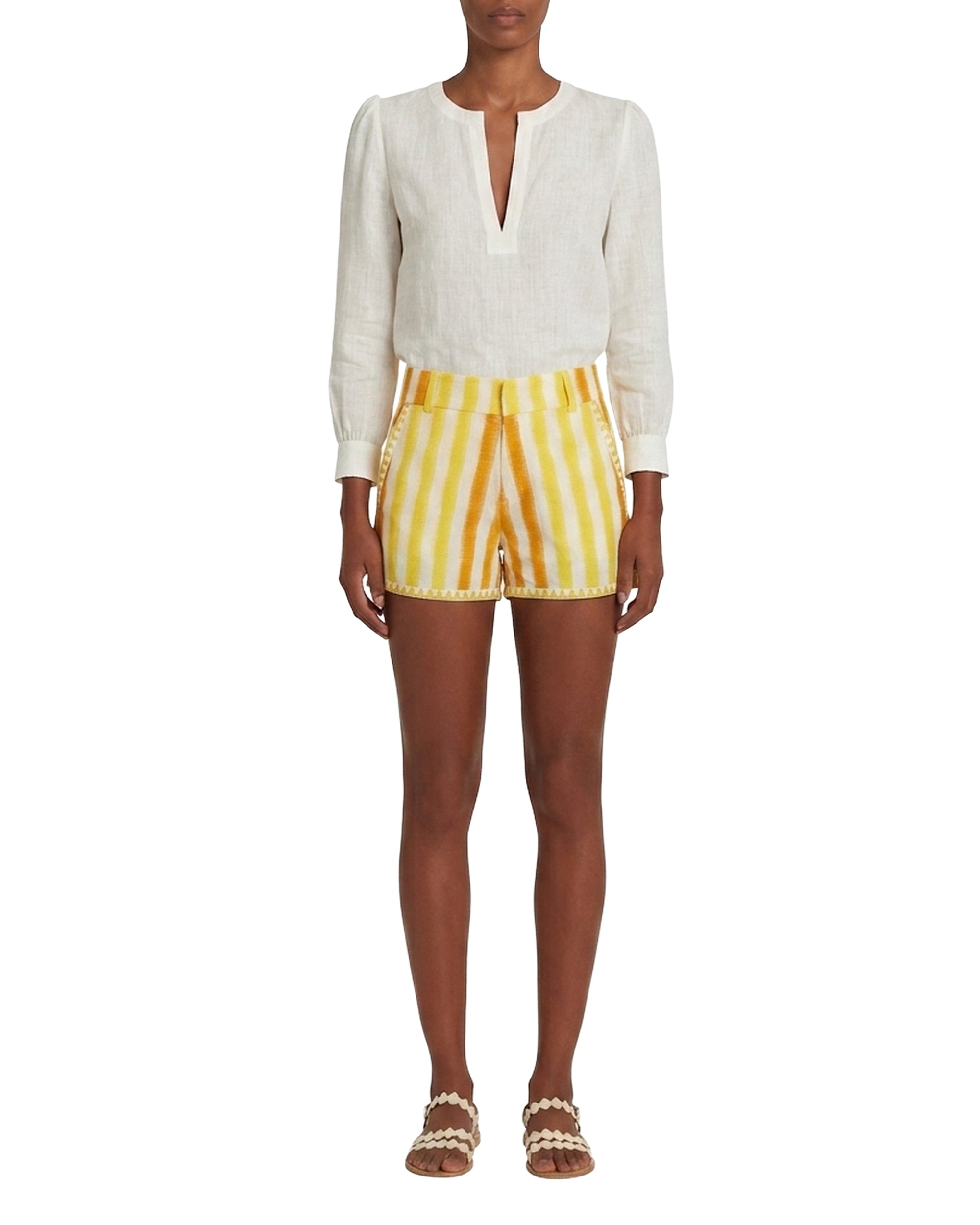 Linen shorts - Mango