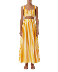 Top Dalia en lin - Mango