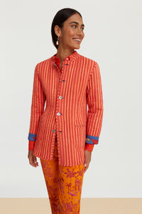 RECO PRIX : 245 // Reversible Jhodpuri Jacket Ibisco Royalblue