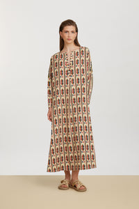 RECO PRIX : 145 // Khubani Dress Amer Ikat Blue