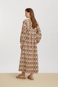 RECO PRIX : 145 // Khubani Dress Amer Ikat Blue
