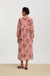 RECO PRIX : 145 // Khubani Dress Ortensietta Stripes Red