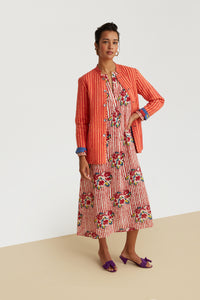 RECO PRIX : 145 // Khubani Dress Ortensietta Stripes Red