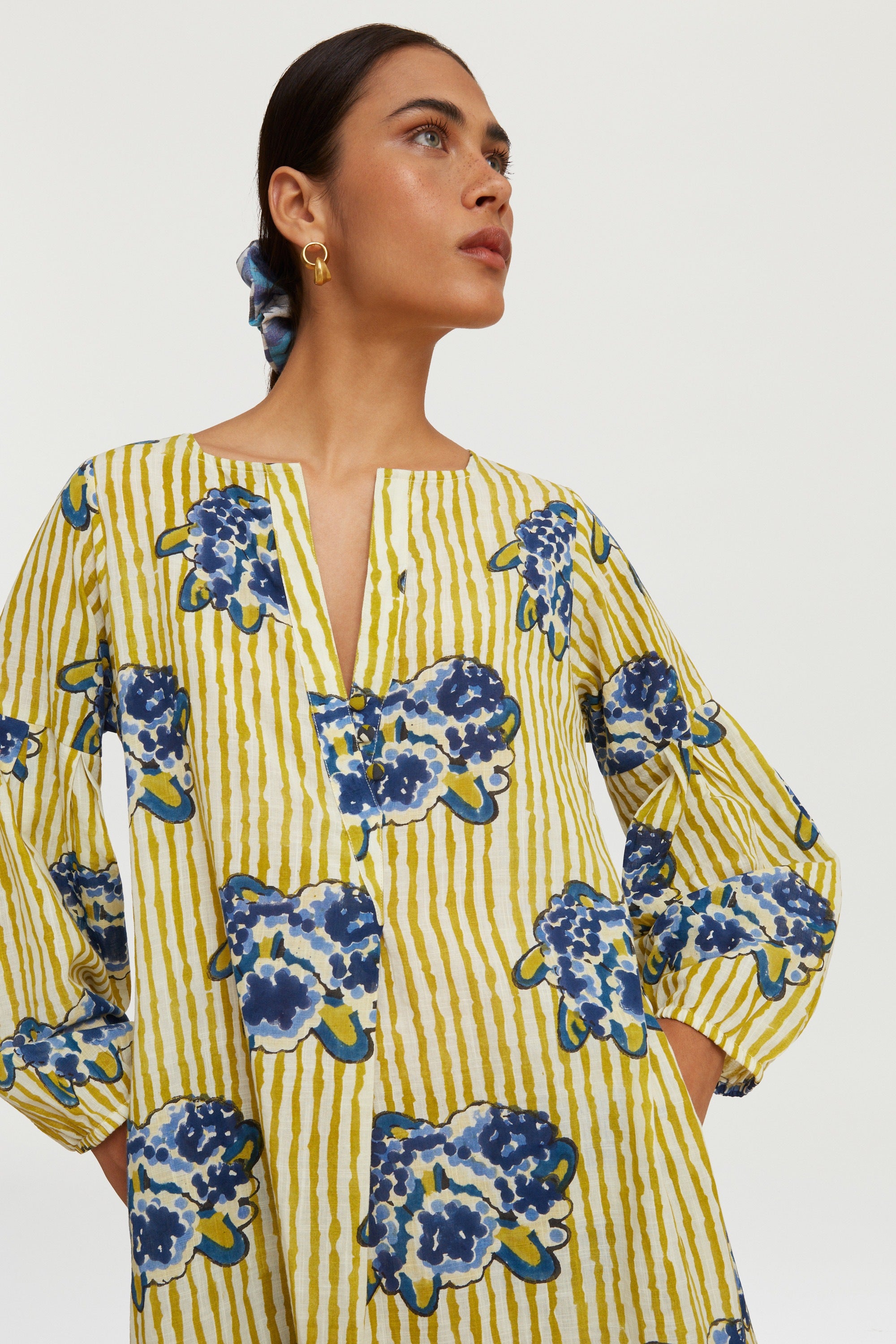 RECO PRIX : 145 // Khubani Dress Ortensietta Stripes Chutney