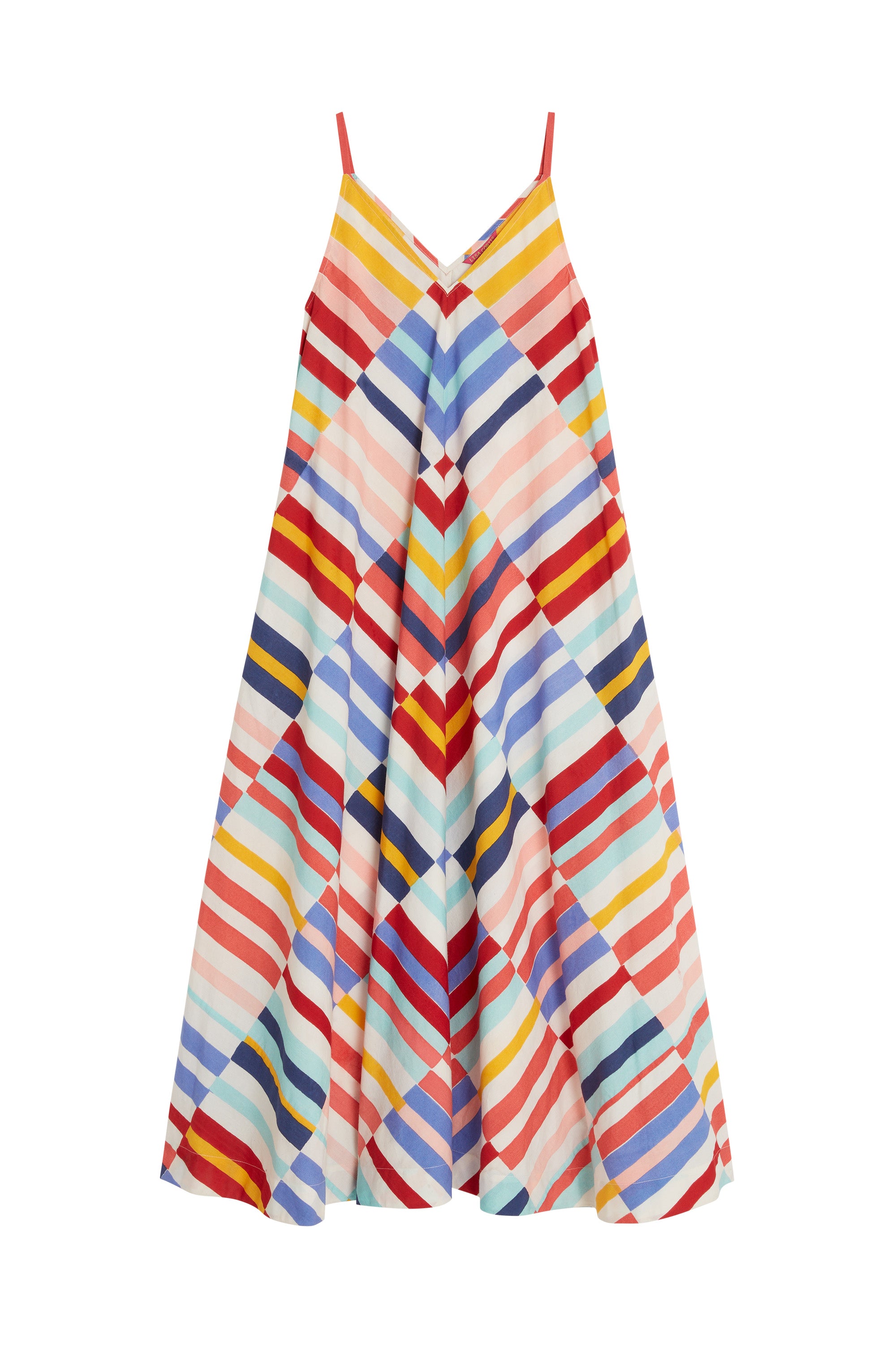 RECO PRIX : 197,5 // Kyarah Dress Niagara Stripes Multicolor