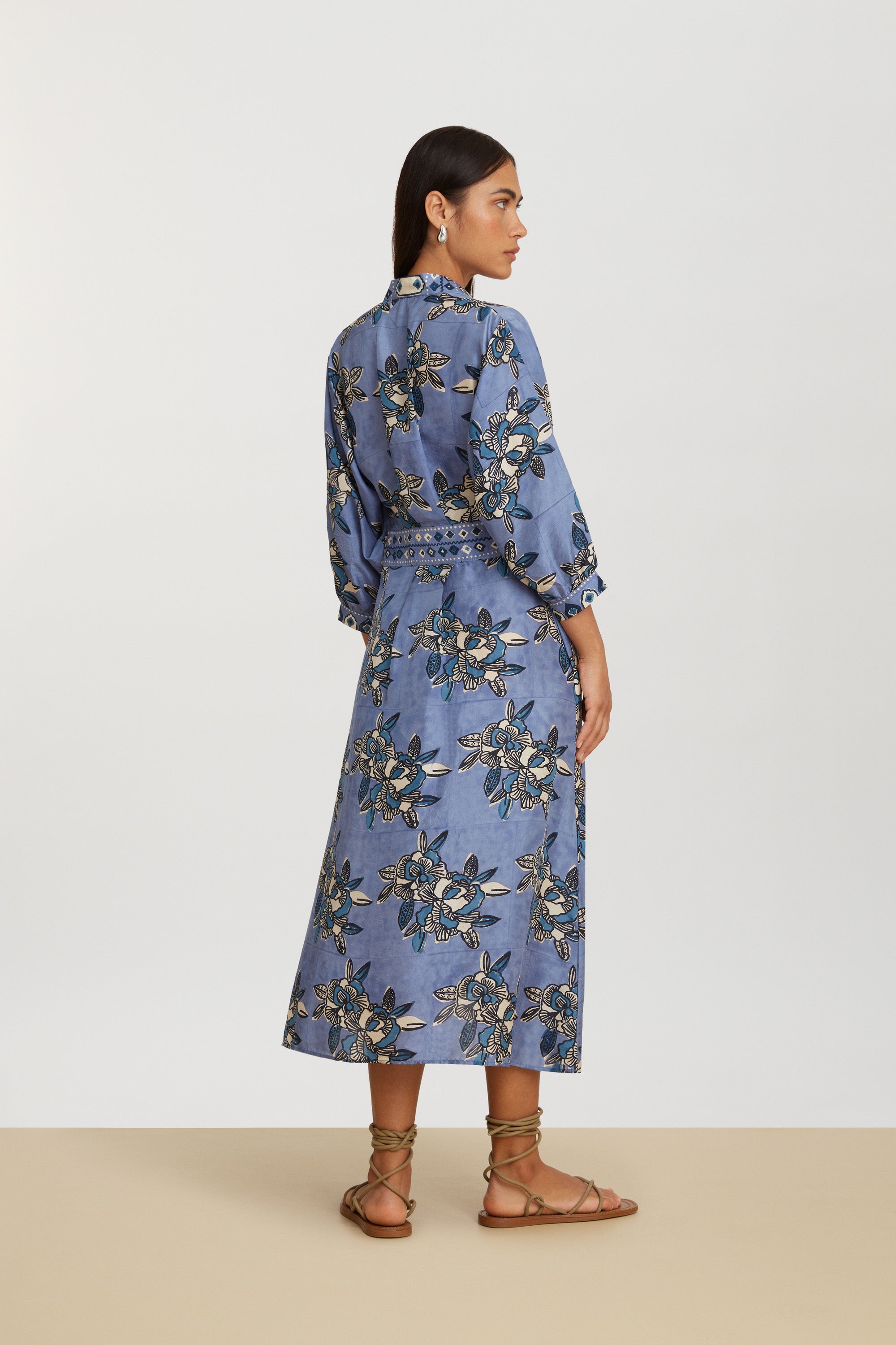 RECO PRIX : 255 // Lotty Dress Indigo Blues Plumbago
