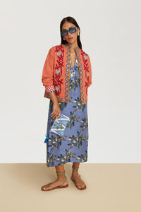 RECO PRIX : 255 // Lotty Dress Indigo Blues Plumbago
