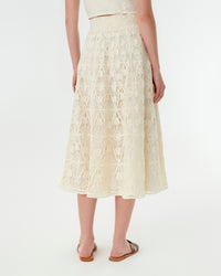 Mulia midi skirt - Milk