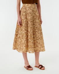 Mulia midi skirt - Tan