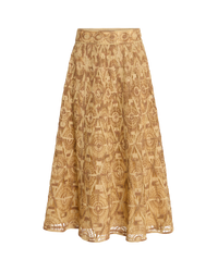 Mulia midi skirt - Tan