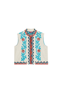 RECO PRIX : 175 // Maheswari Gilet Ivory