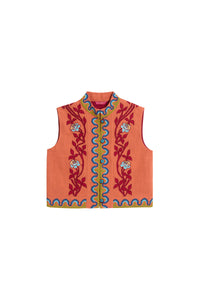 RECO PRIX : 175 // Maheswari Gilet Old Pink