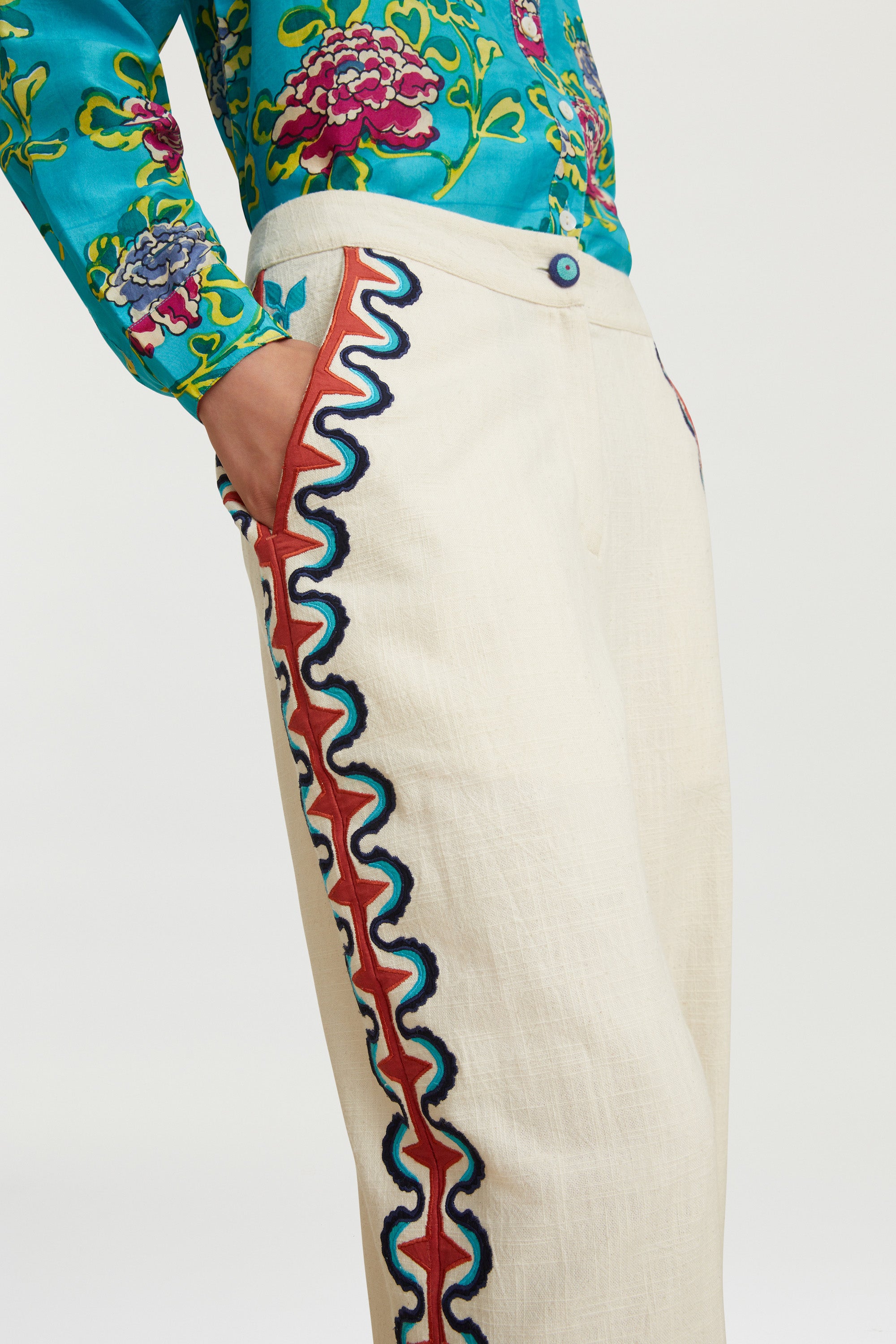 RECO PRIX : 167,5 // Maheswari Pants Ivory
