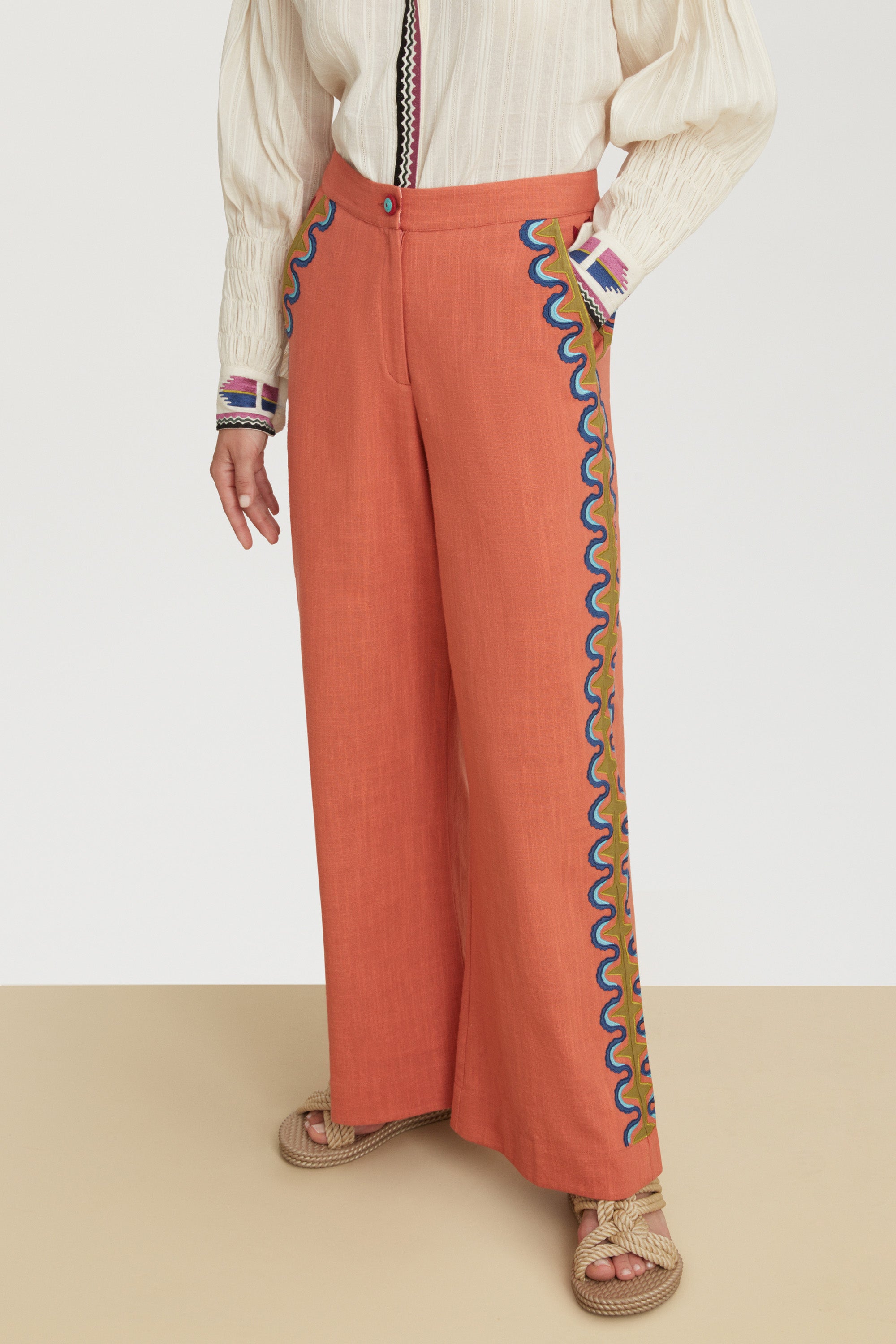 RECO PRIX : 167,5 // Maheswari Pants Old Pink