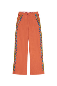 Maheswari cotton trousers - Pink