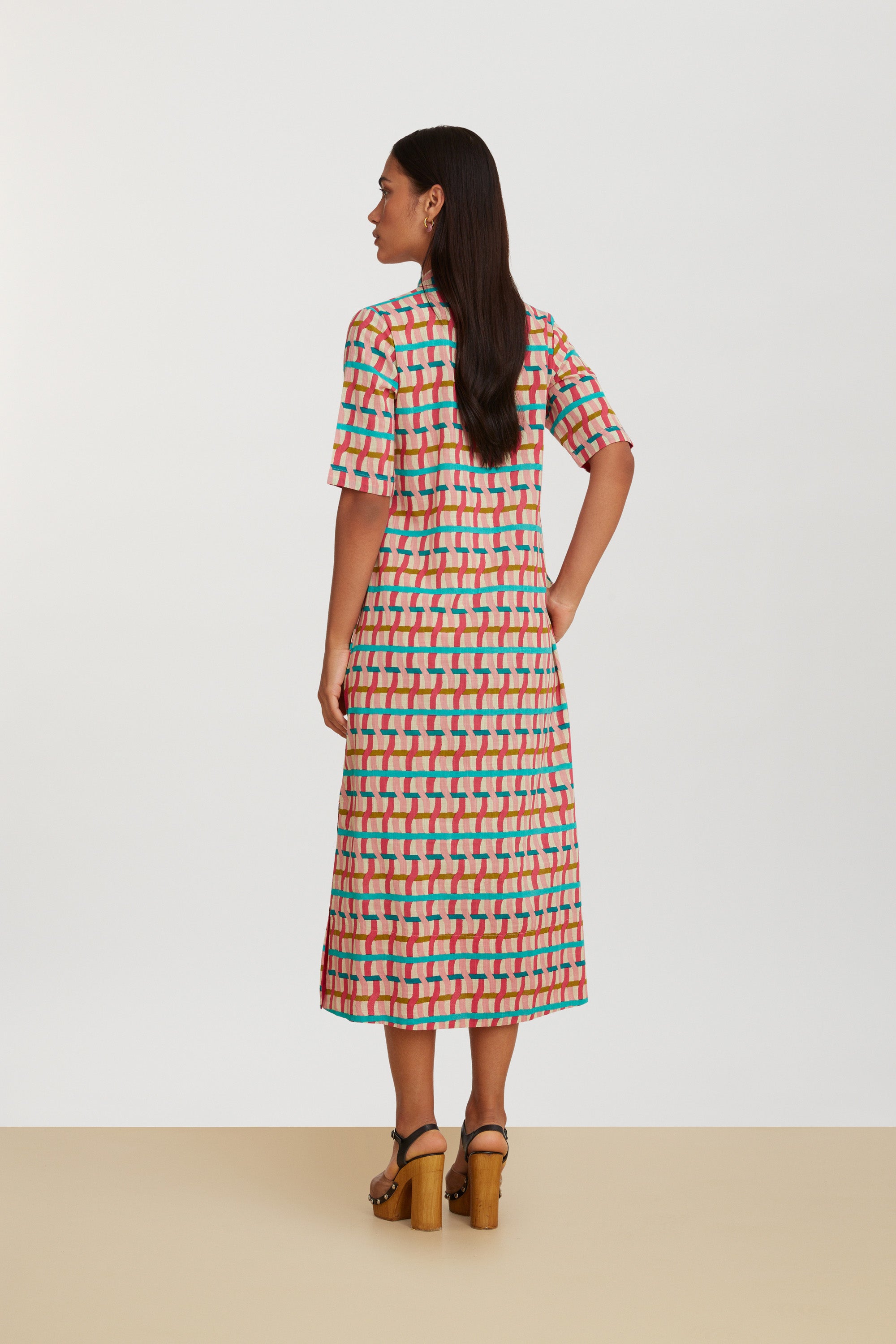 RECO PRIX : 110 // Mamta Kaftan Amer Strings Pink