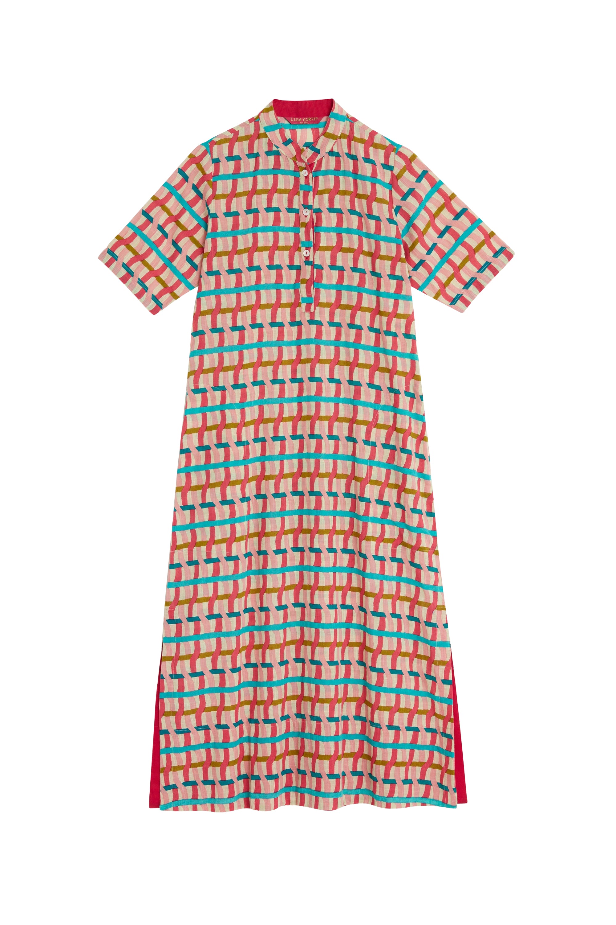 Mamta cotton kaftan - Pink