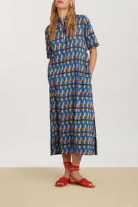 Mamta cotton kaftan - Neutral