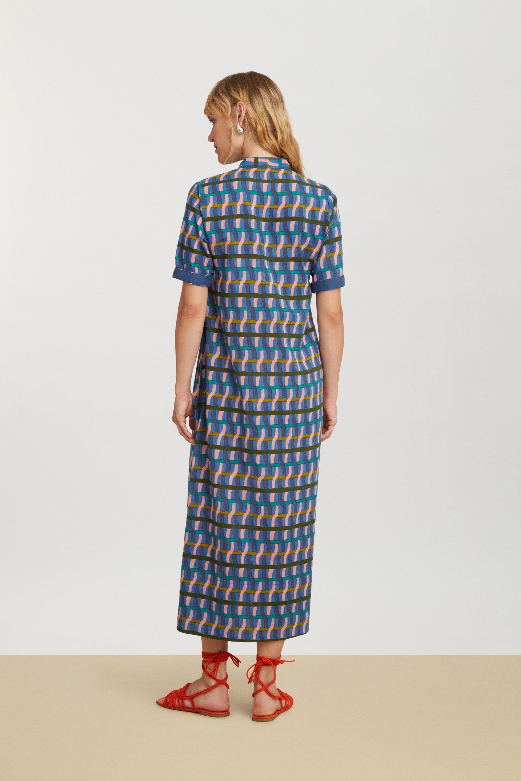 RECO PRIX : 110 // Mamta Kaftan Amer Strings Plumbago