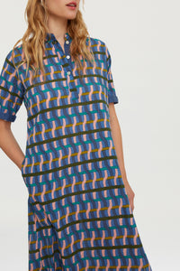 Mamta cotton kaftan - Neutral