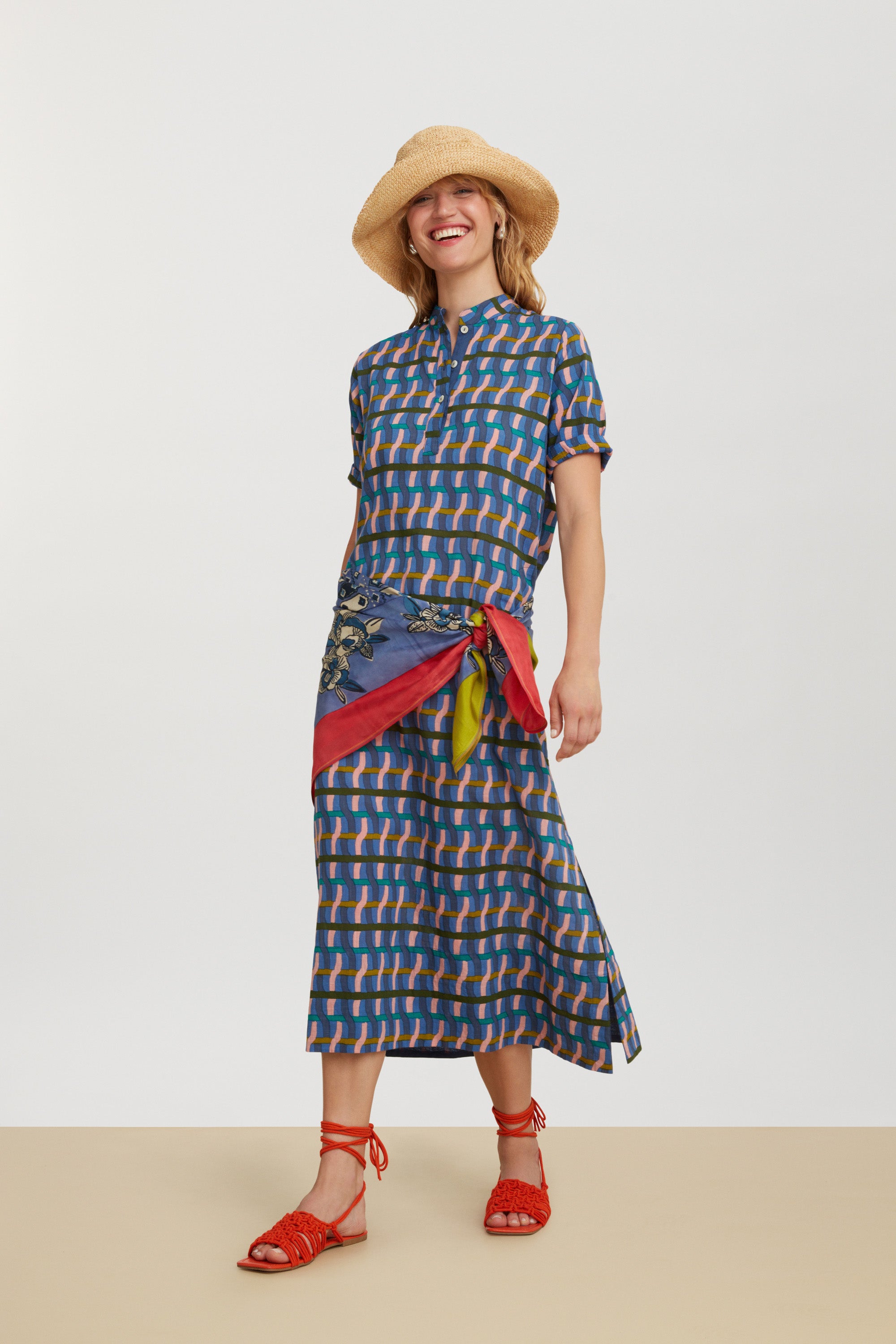 RECO PRIX : 110 // Mamta Kaftan Amer Strings Plumbago