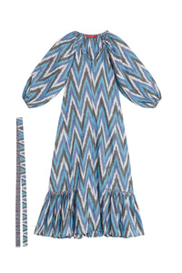 Mandili long cotton dress - Neutral