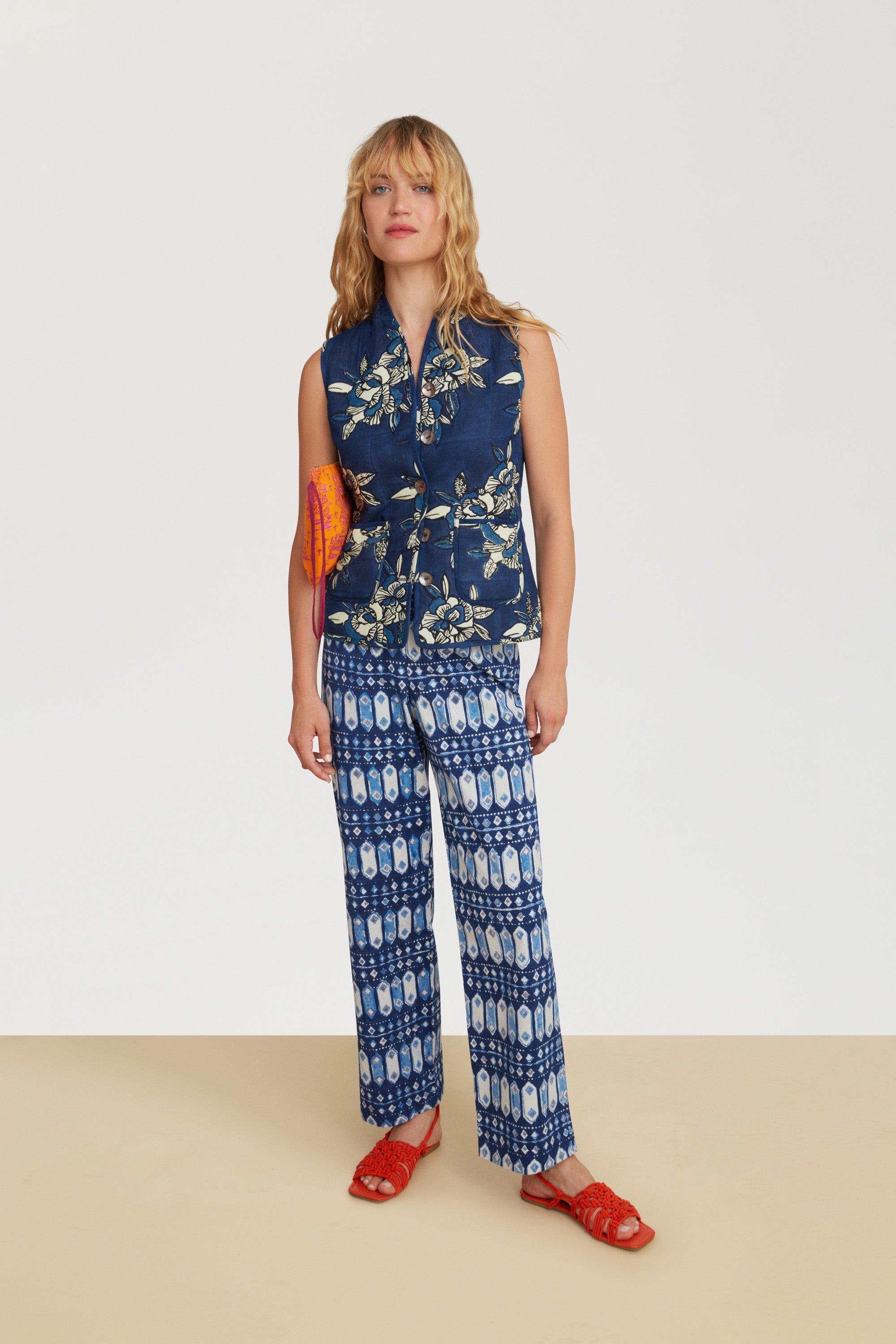 RECO PRIX : 125 // Marina Pant Indigo Doors Blue