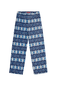 Marina cotton trousers - Blue