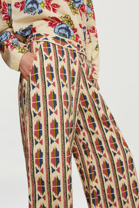 RECO PRIX : 115 // Myanmar Pant Amer Ikat Blue