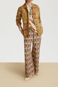 Myanmar cotton trousers - Blue