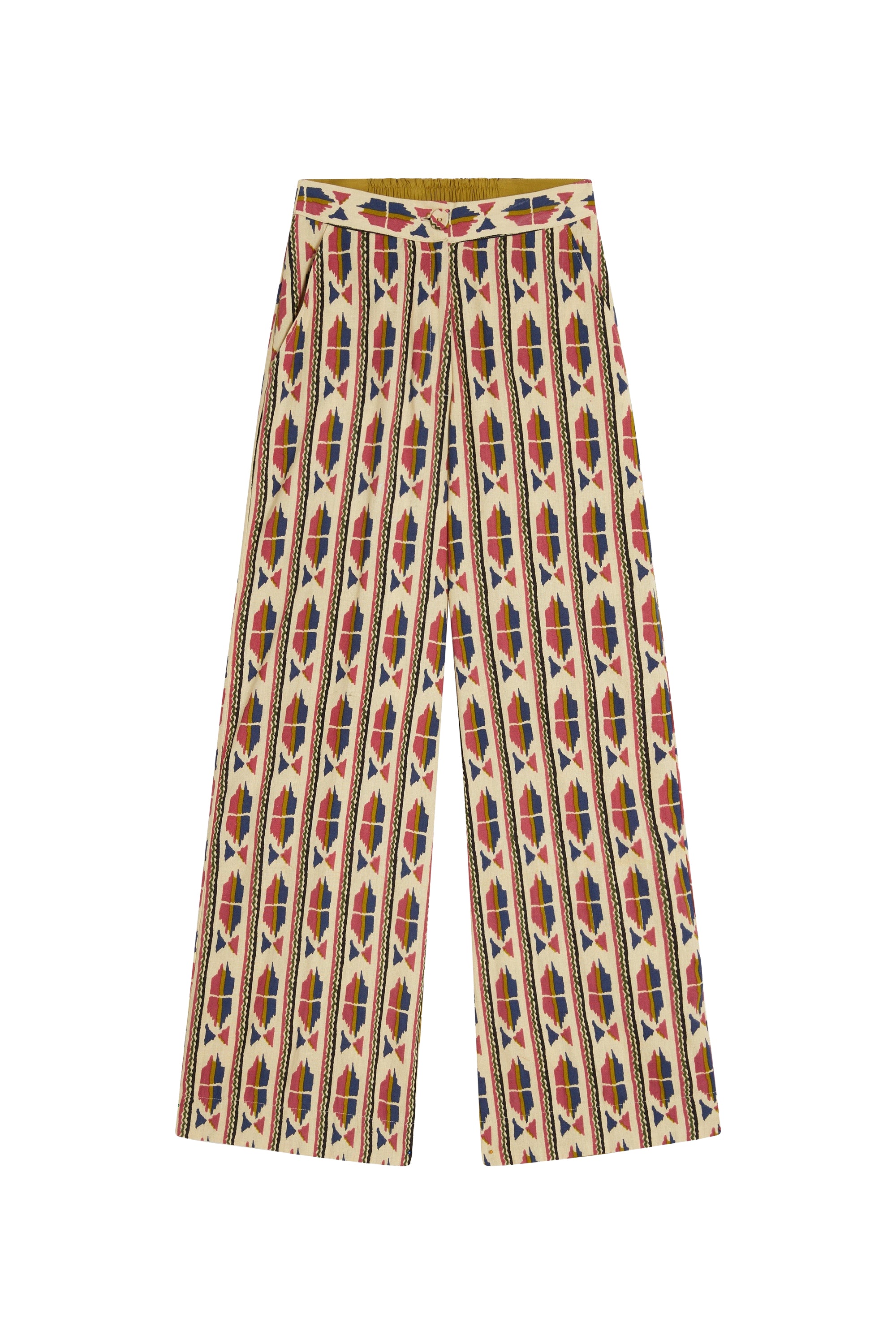 Myanmar cotton trousers - Blue