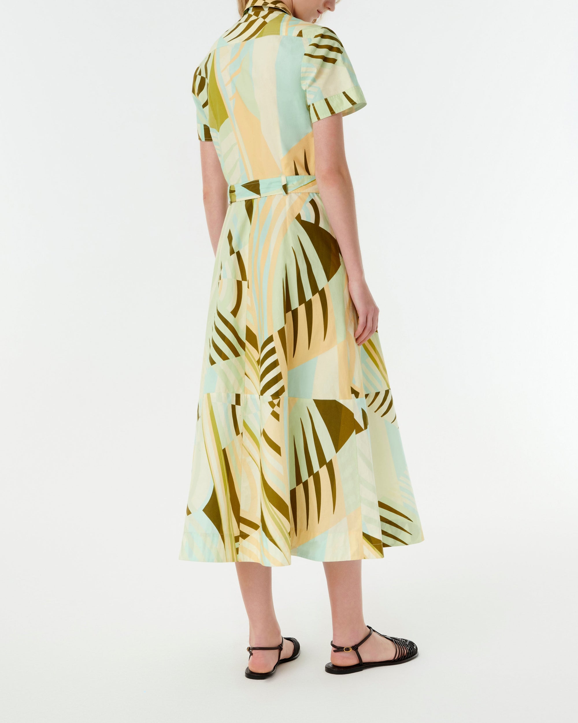Robe midi Giselle - Green