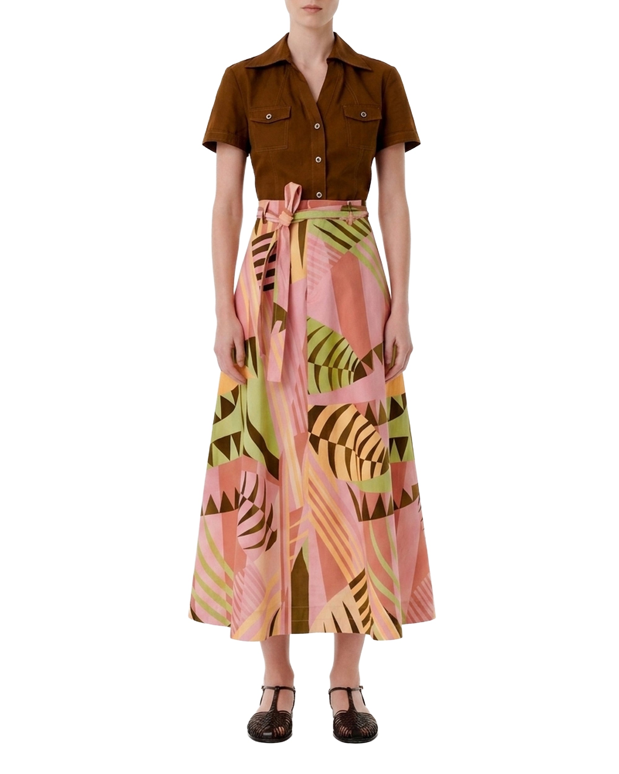 Lucrezia maxi skirt - Pink
