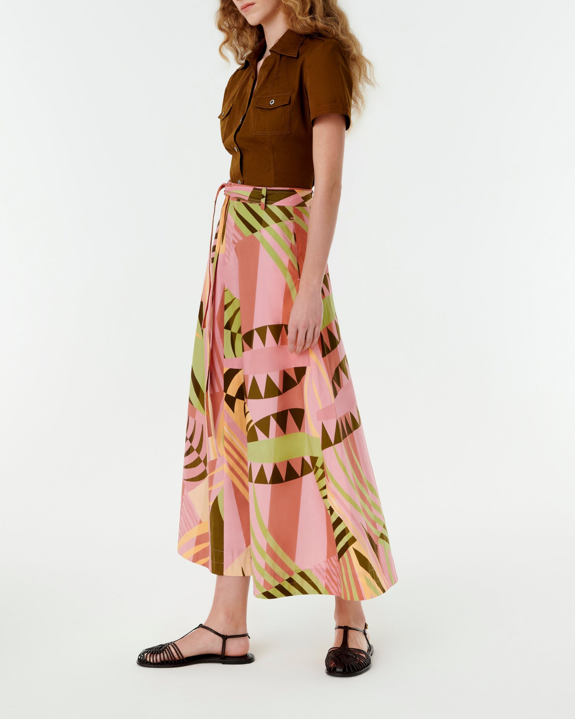 Lucrezia maxi skirt - Pink