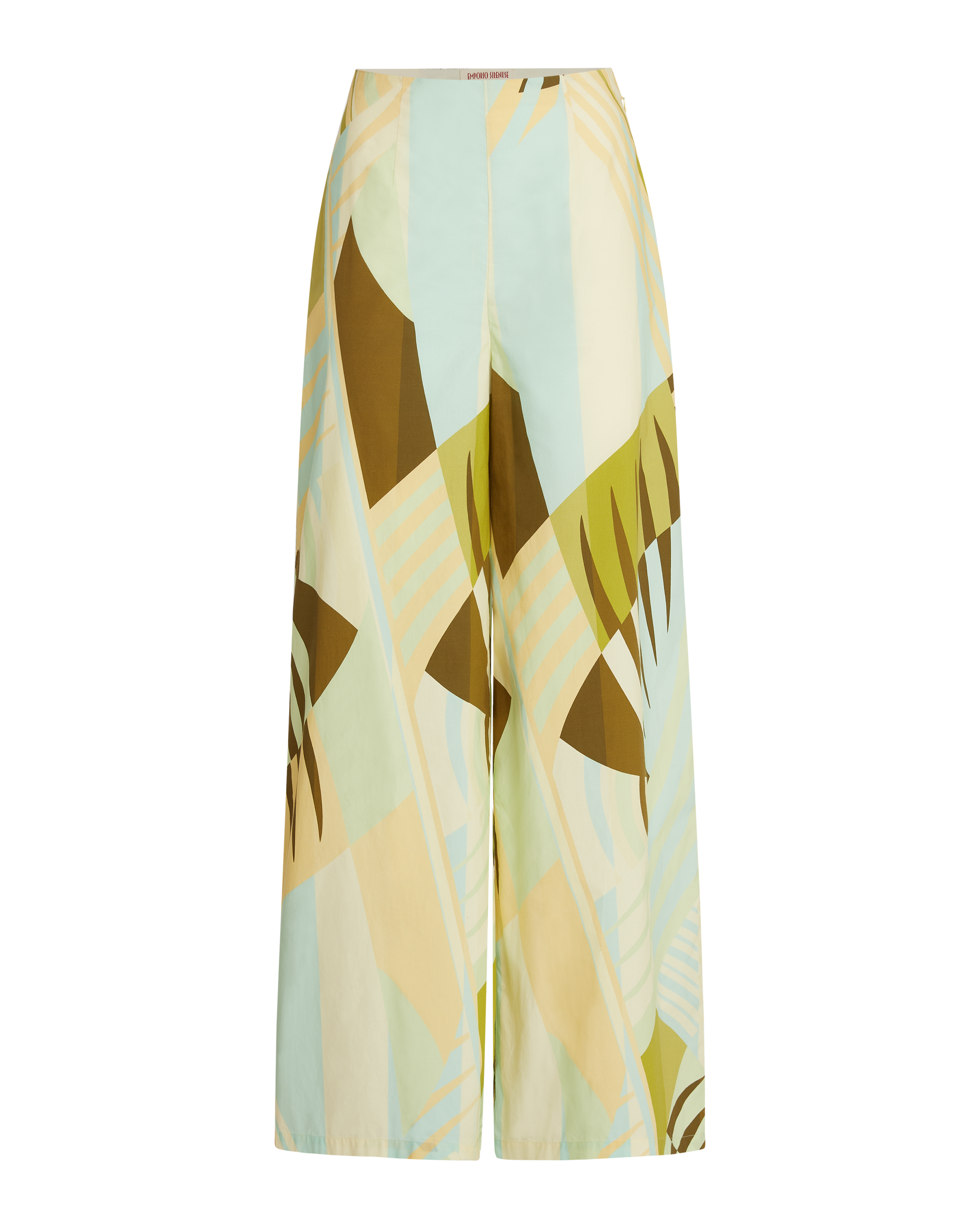 Stephan print trousers - Green