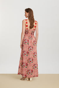 RECO PRIX : 115 // Pic Nic Dress Ortensietta Stripes Red