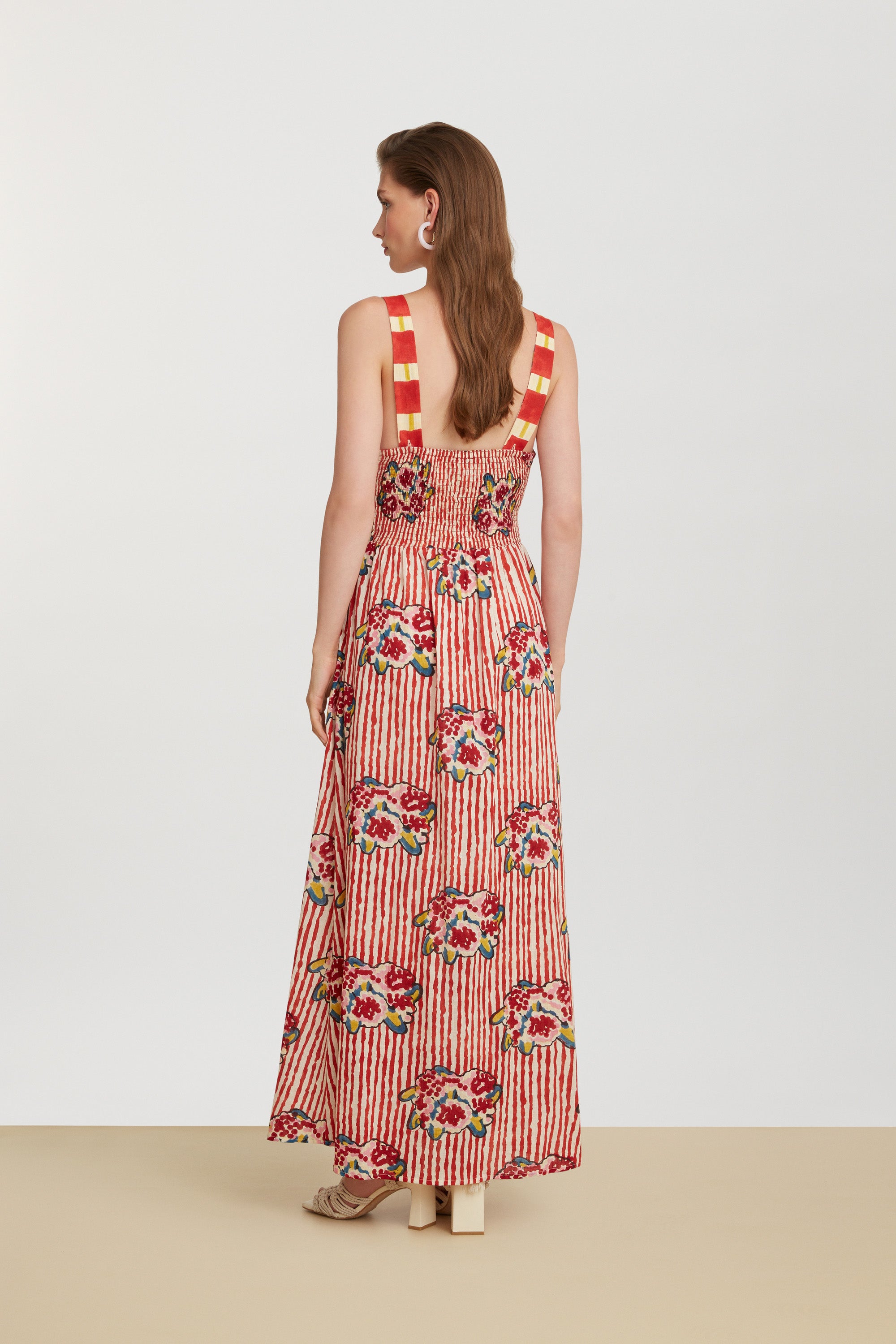 RECO PRIX : 115 // Pic Nic Dress Ortensietta Stripes Red