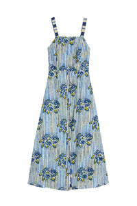 RECO PRIX : 115 // Pic Nic Dress Ortensietta Stripes Plumbago