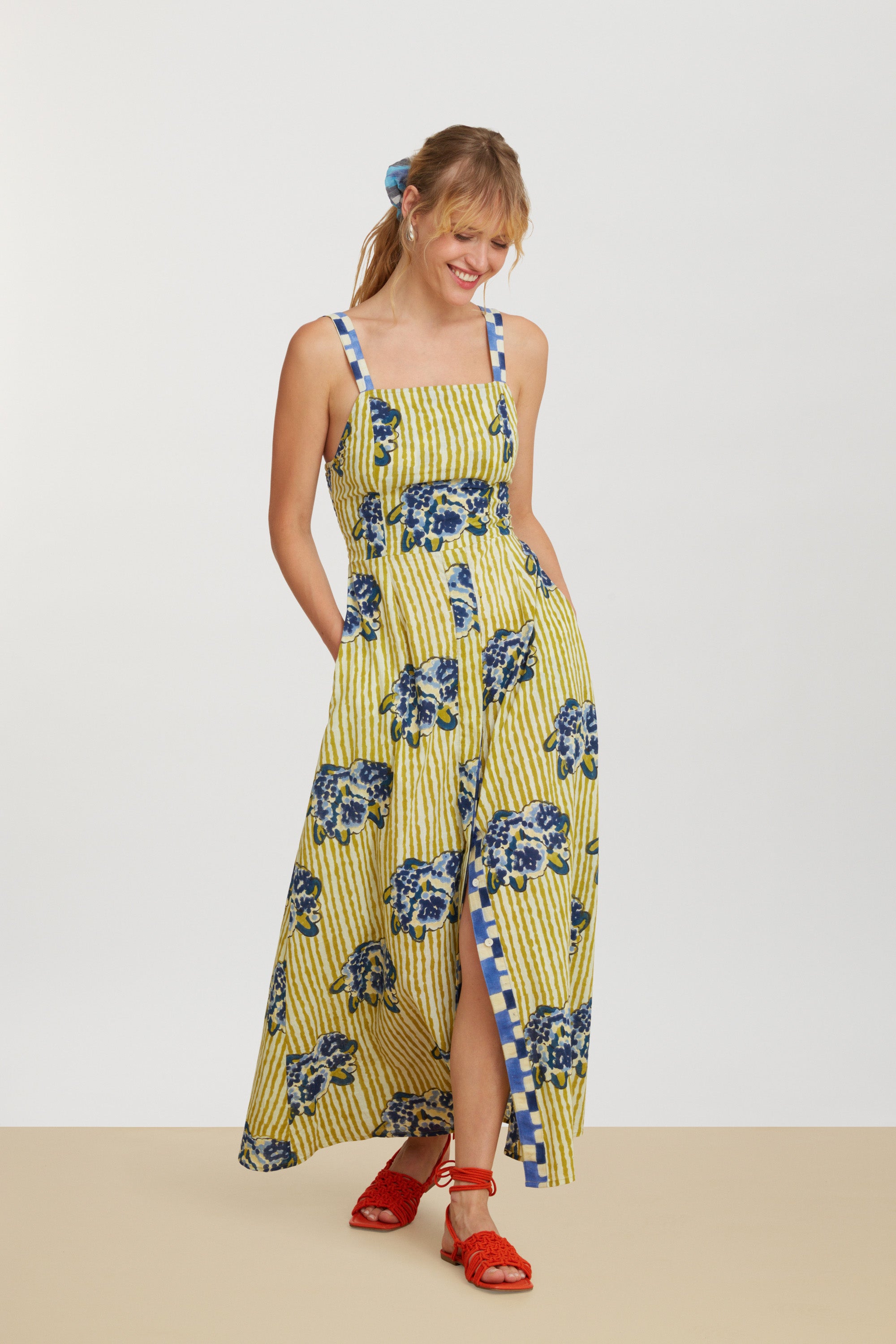 RECO PRIX : 115 // Pic Nic Dress Ortensietta Stripes Chutney