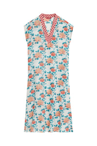 RECO PRIX : 130 // Plumeria Dress Missing Check Humayums Flower White