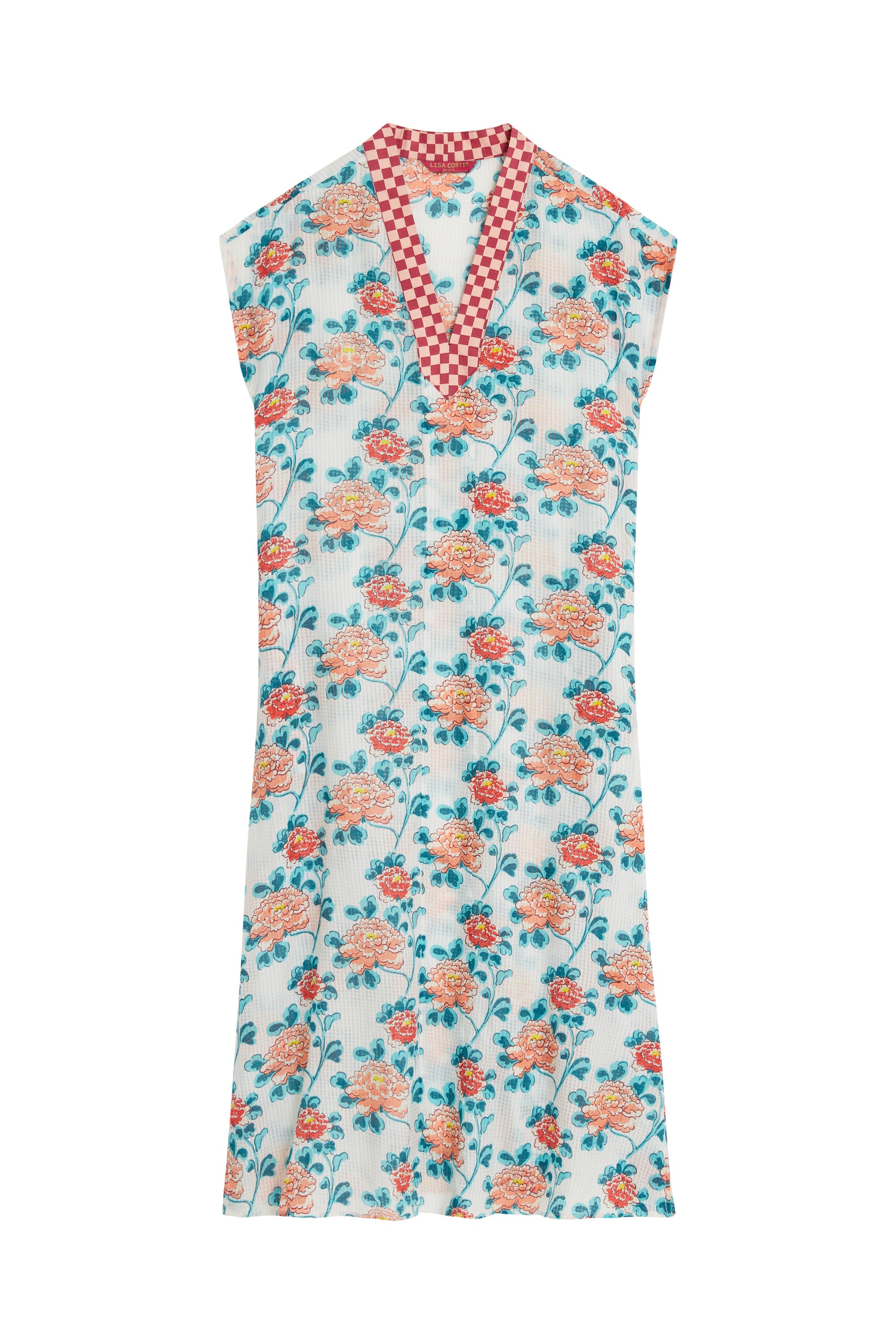 RECO PRIX : 130 // Plumeria Dress Missing Check Humayums Flower White