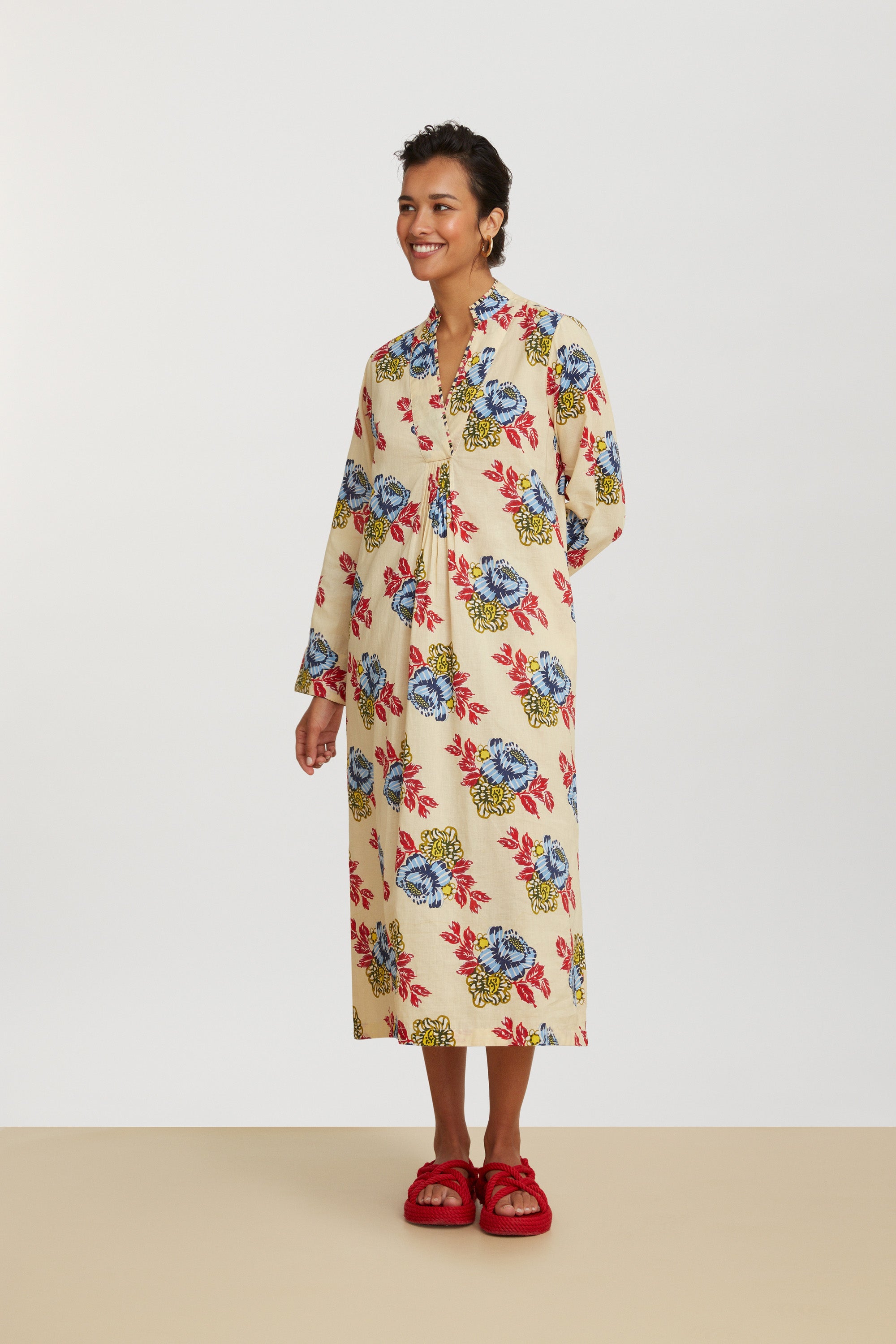 RECO PRIX : 135 // Radha Kaftan Amer Roses Cream